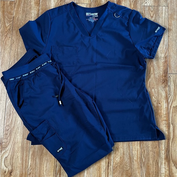BARCO GREY'S ANATOMY SPANDEX-STRETCH Navy Large - Picture 1 of 1